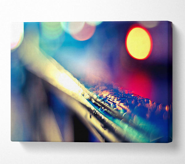  A Canvas Print of Rain In The Night Canvas Art