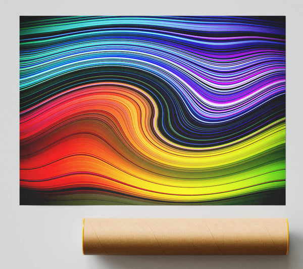 Rainbow Flow Giclee Print