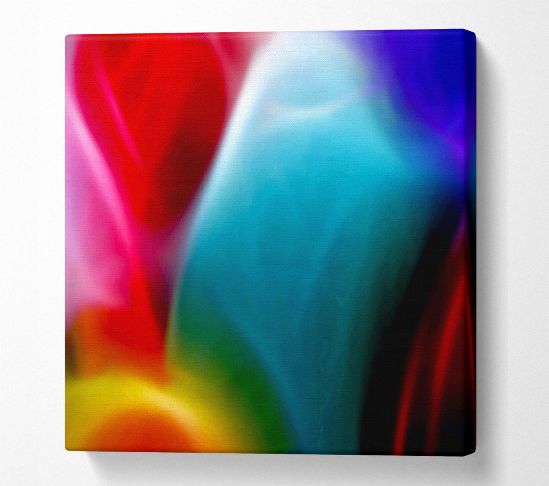  A Canvas Print of Rainbow Hills Canvas Print