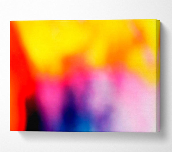  A Canvas Print of Rainbow Mist Canvas Wall Art