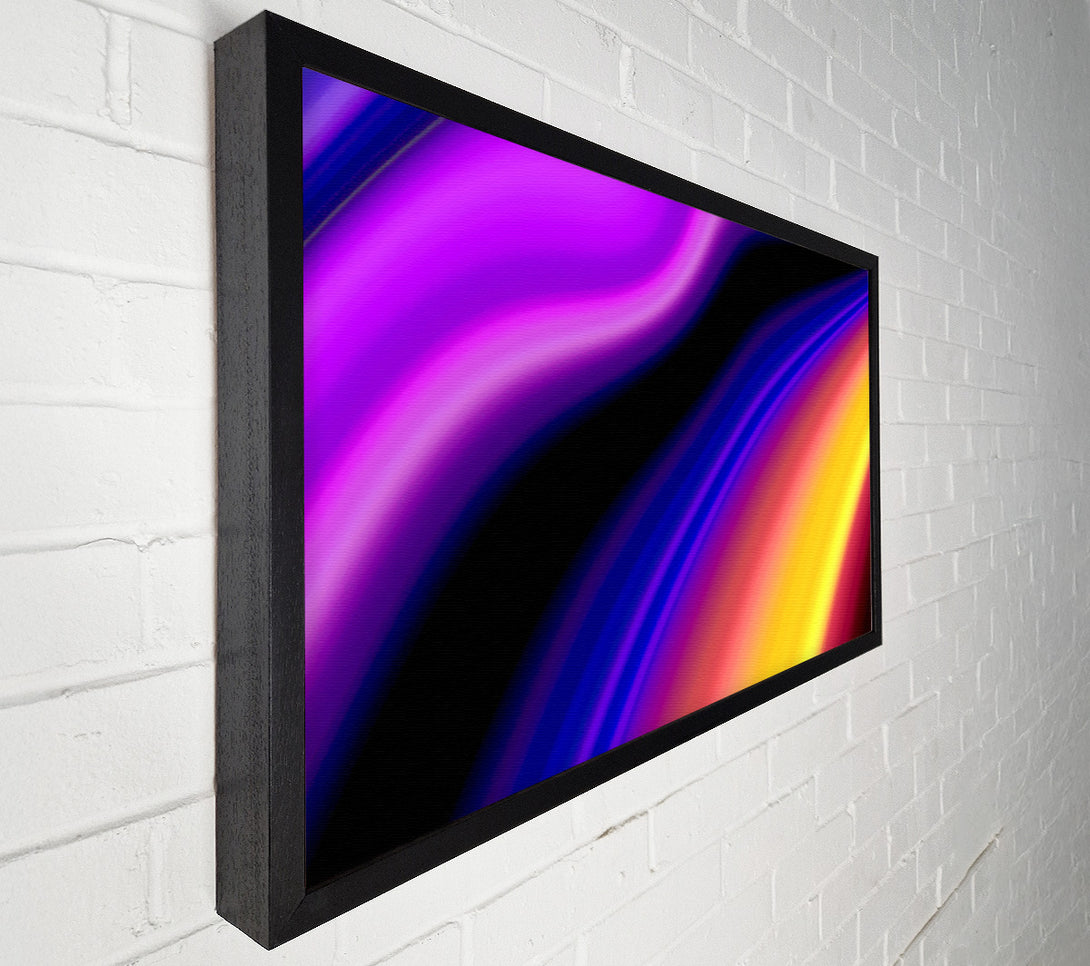  A Canvas Print of Rainbow Smears Canvas Print