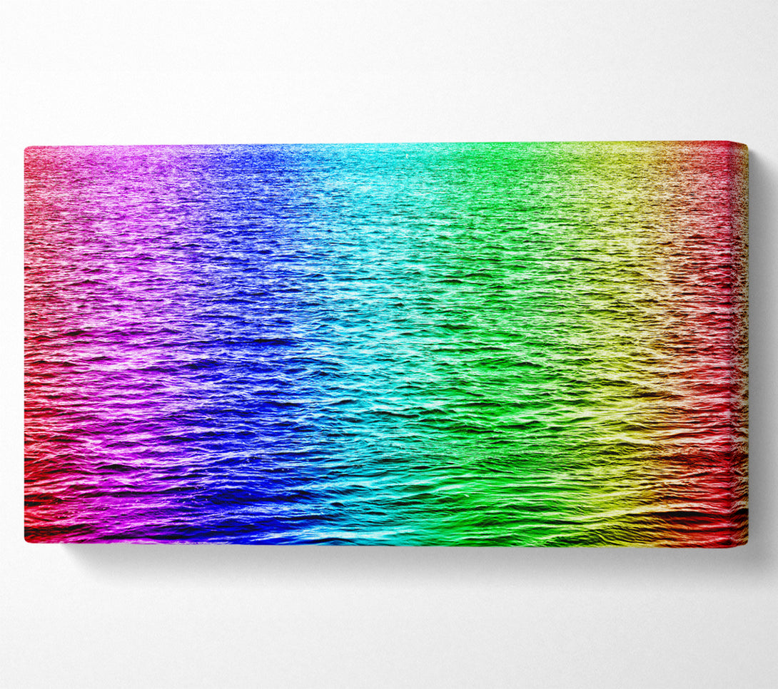  A Canvas Print of Rainbow Waters Canvas Art