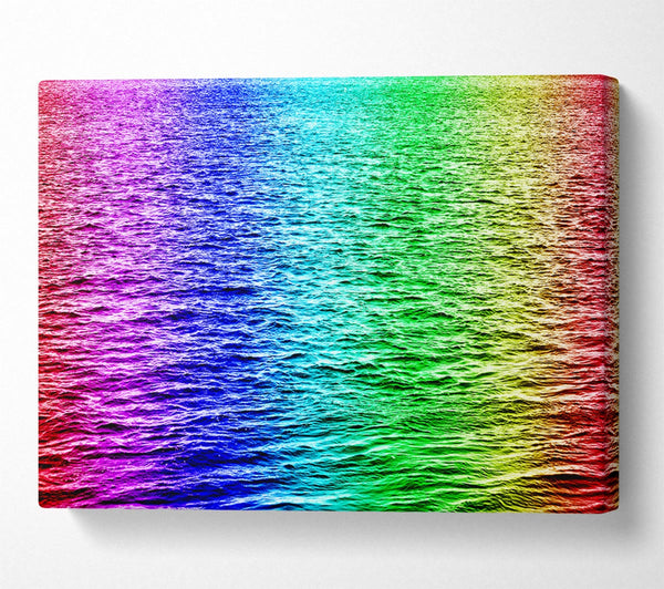  A Canvas Print of Rainbow Waters Canvas Art