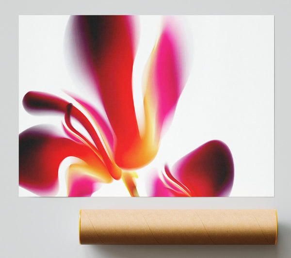 Raspberry Ripple Print