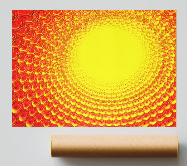 Rays Of The Golden Sun Poster