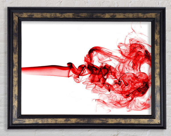 Red Celebration Framed Print