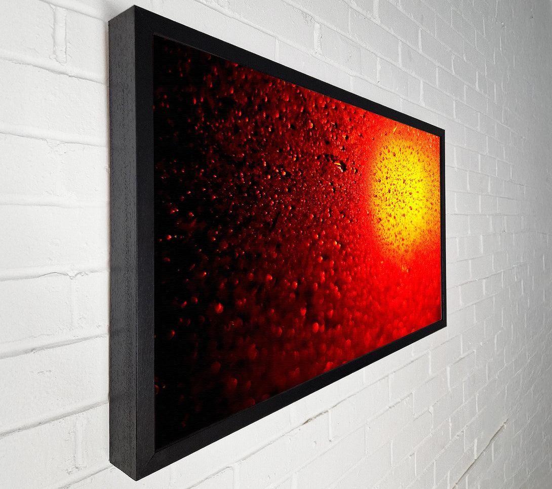 A Canvas Print of Red Drops Canvas Print