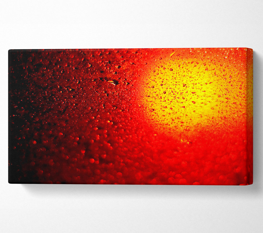  A Canvas Print of Red Drops Canvas Print