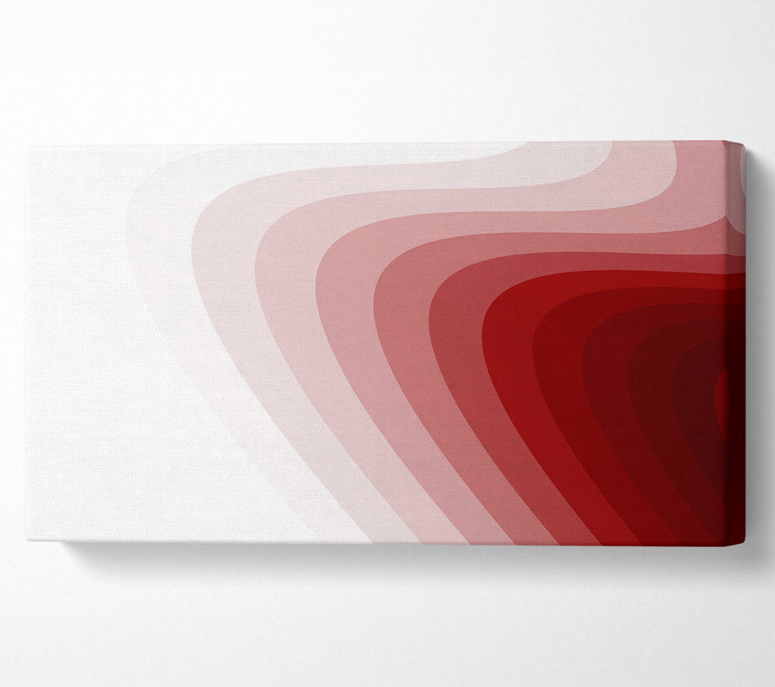  A Canvas Print of Red Hills Of Time Canvas Art