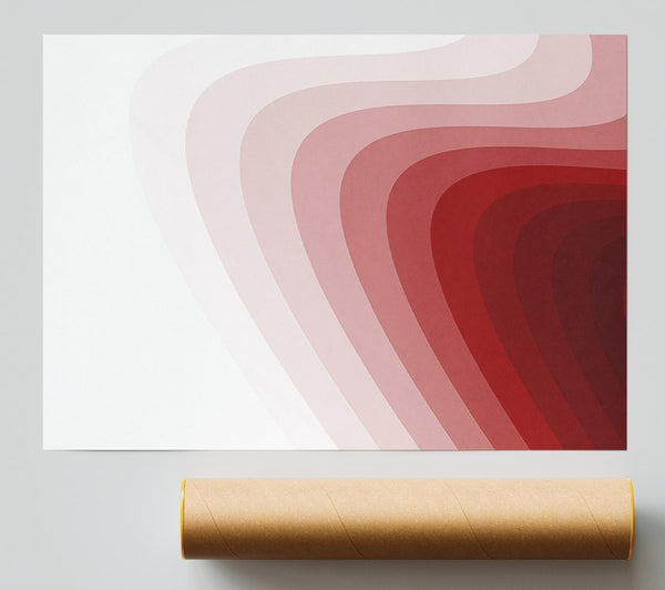 Red Hills Of Time Print