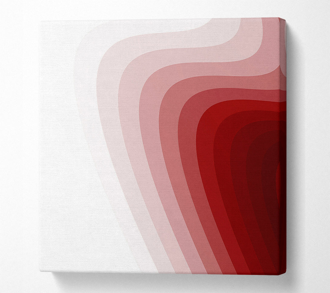  A Canvas Print of Red Hills Of Time Canvas Art