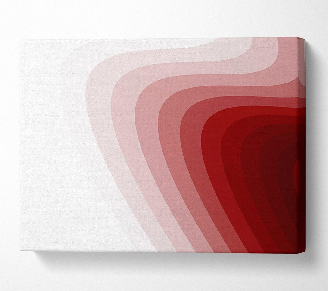  A Canvas Print of Red Hills Of Time Canvas Art
