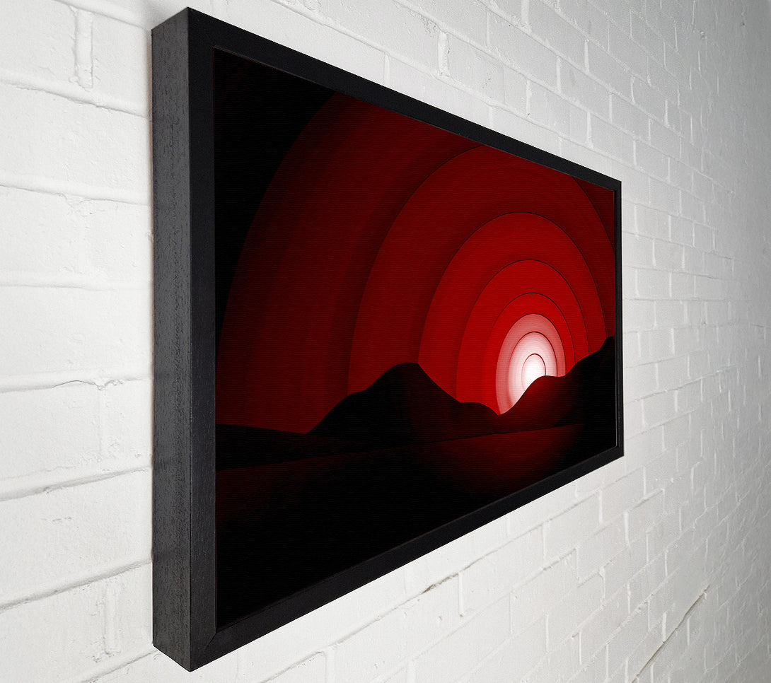  A Canvas Print of Red Horizion Canvas Wall Art