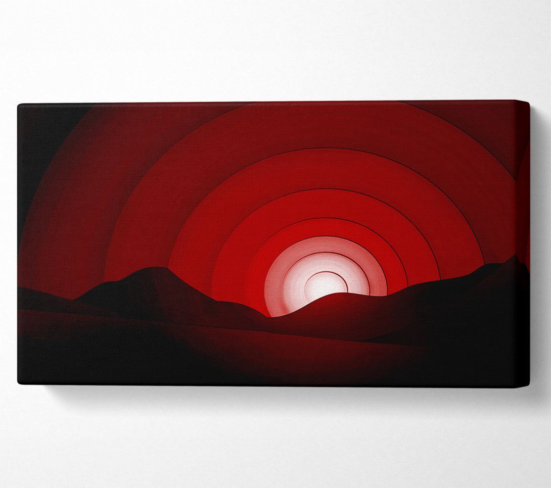  A Canvas Print of Red Horizion Canvas Wall Art