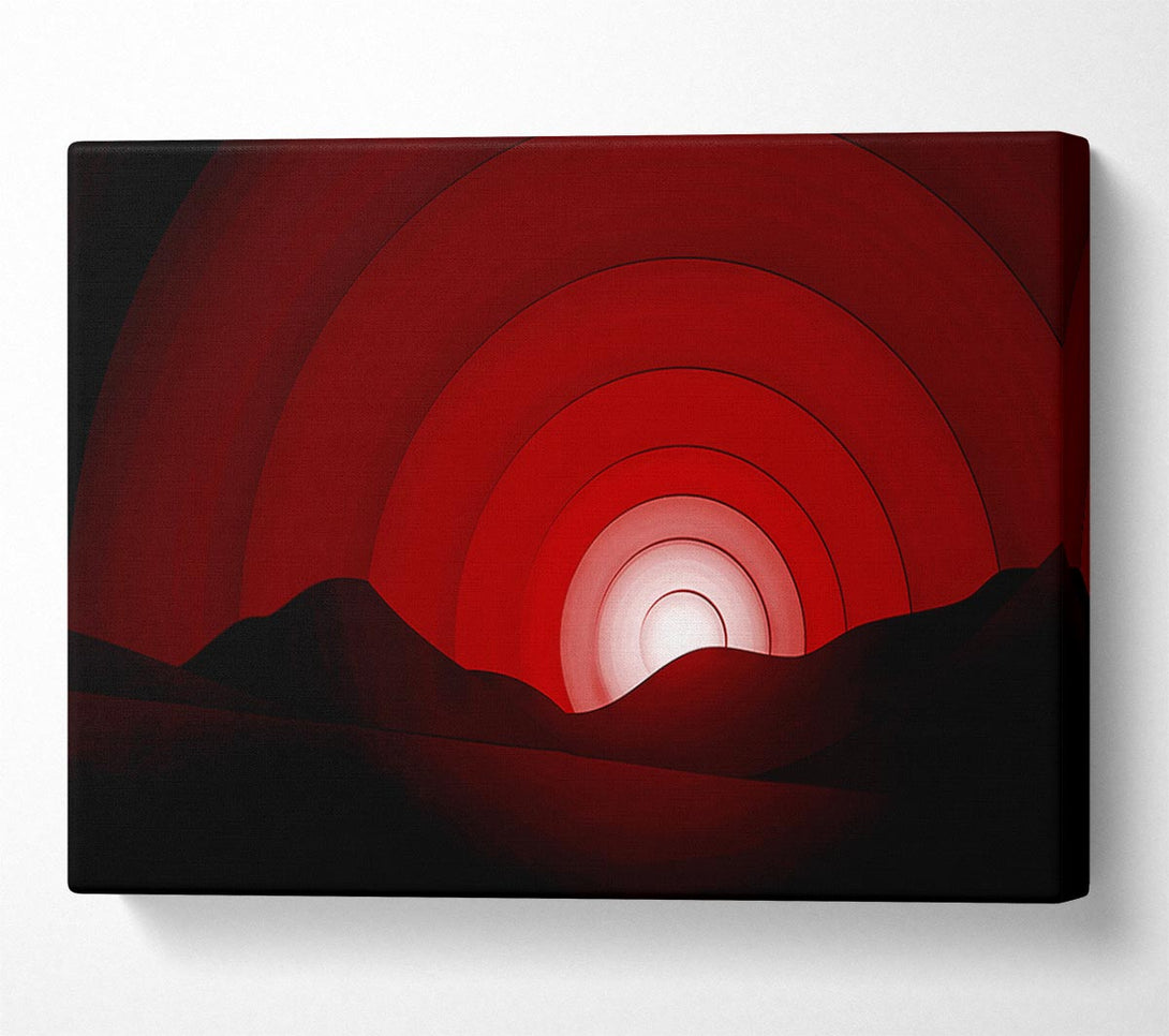  A Canvas Print of Red Horizion Canvas Wall Art