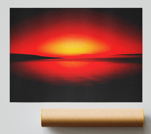 Red Horizon Poster