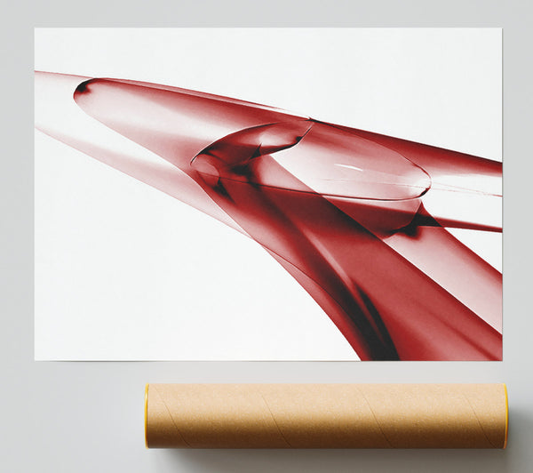 Red Ice Print