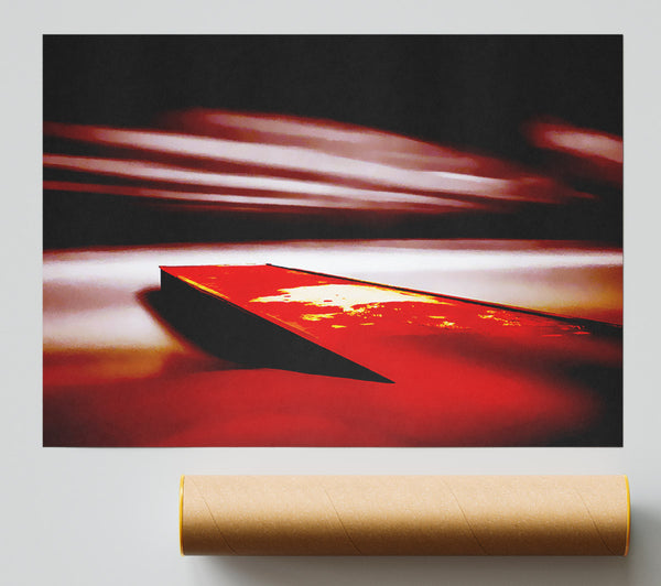 Red Pier Dream Print