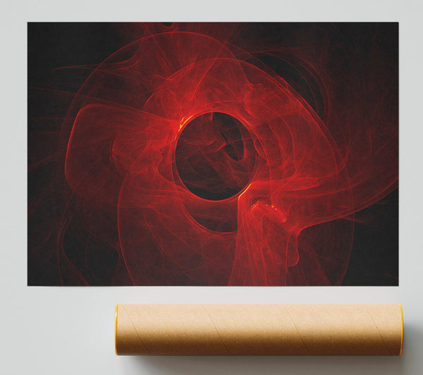 Red Planet Smoke Giclee Print