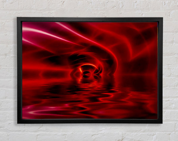 Red River Cavern Framed Print