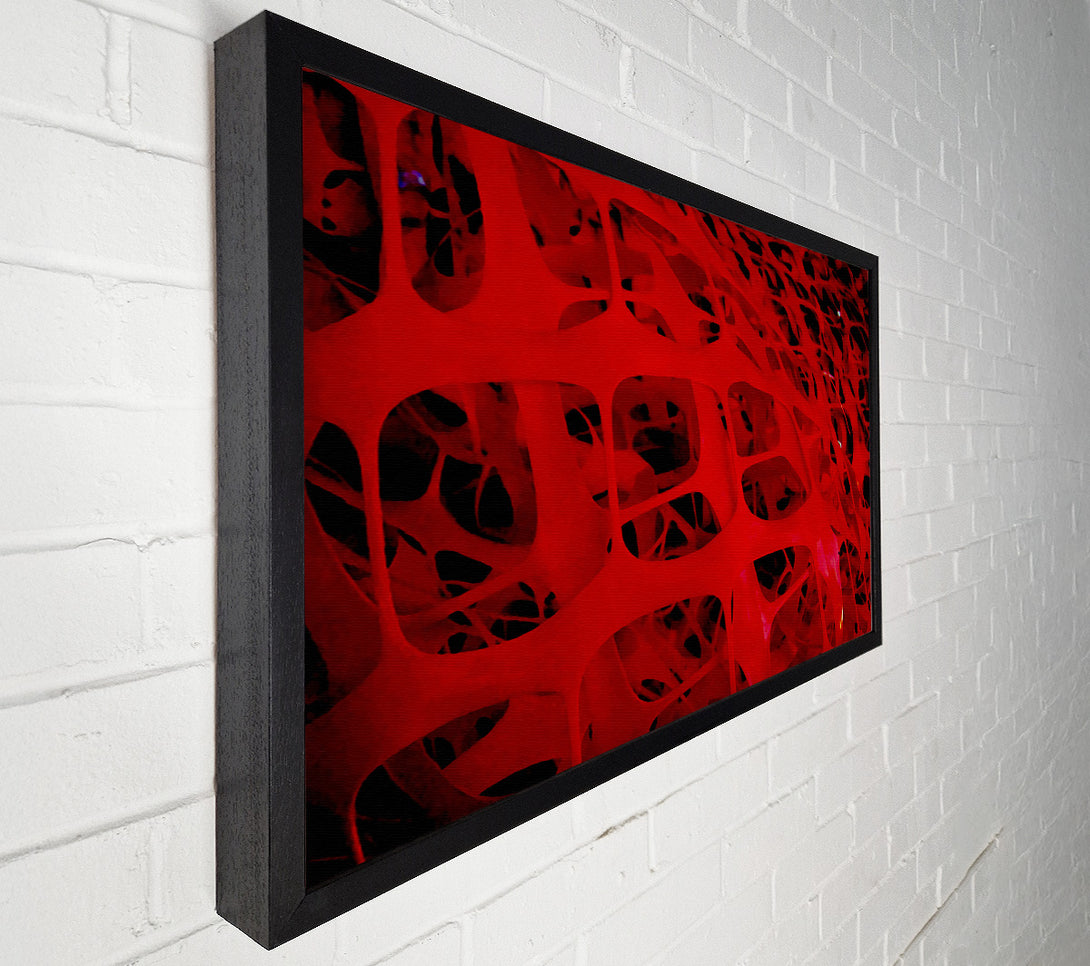 A Canvas Print of Red Squares Canvas Art
