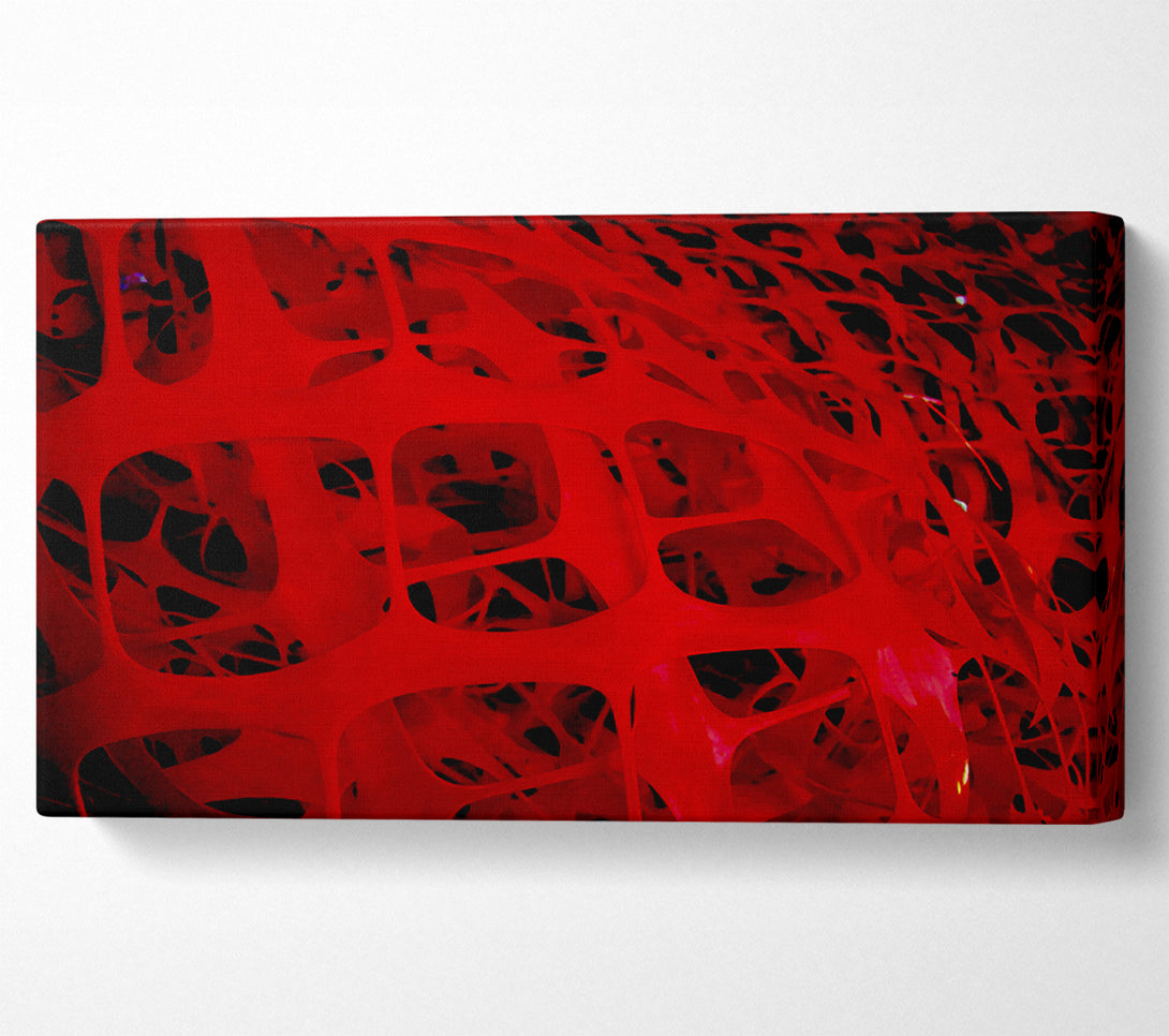  A Canvas Print of Red Squares Canvas Art