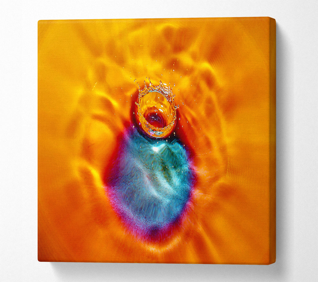  A Canvas Print of Ripple Slash Canvas Art