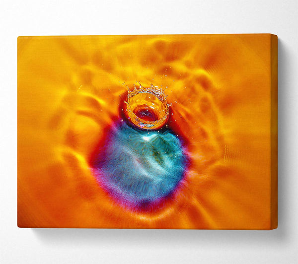  A Canvas Print of Ripple Slash Canvas Art
