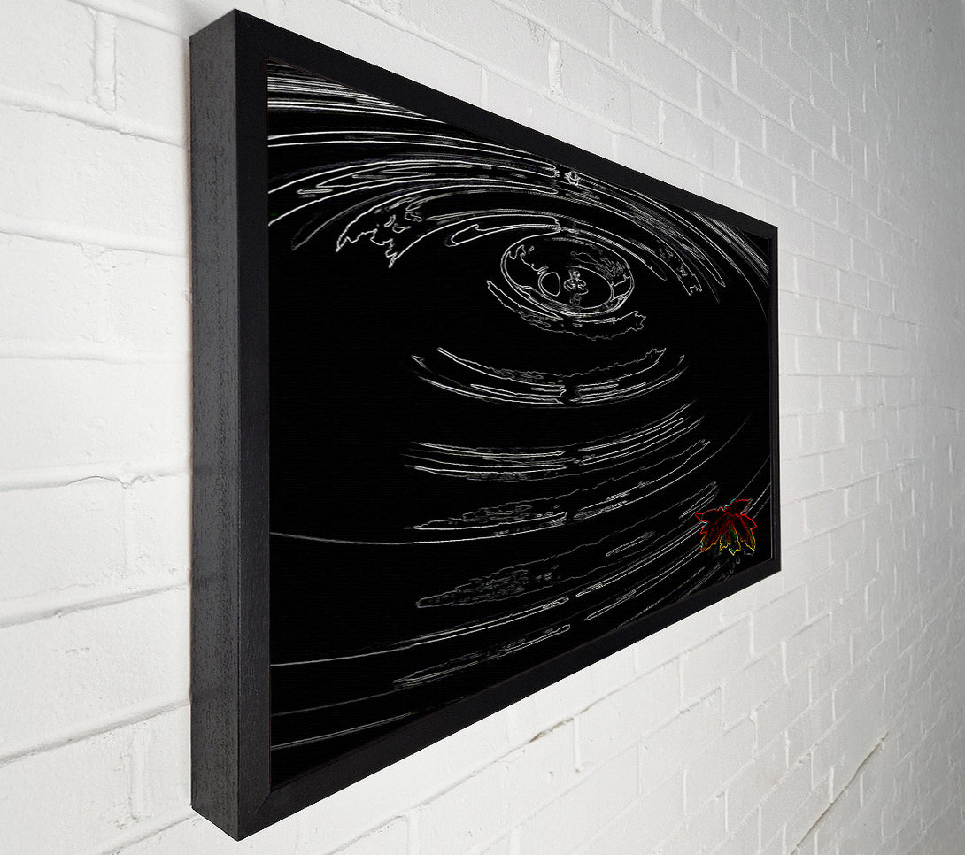  A Canvas Print of Ripples Canvas Print