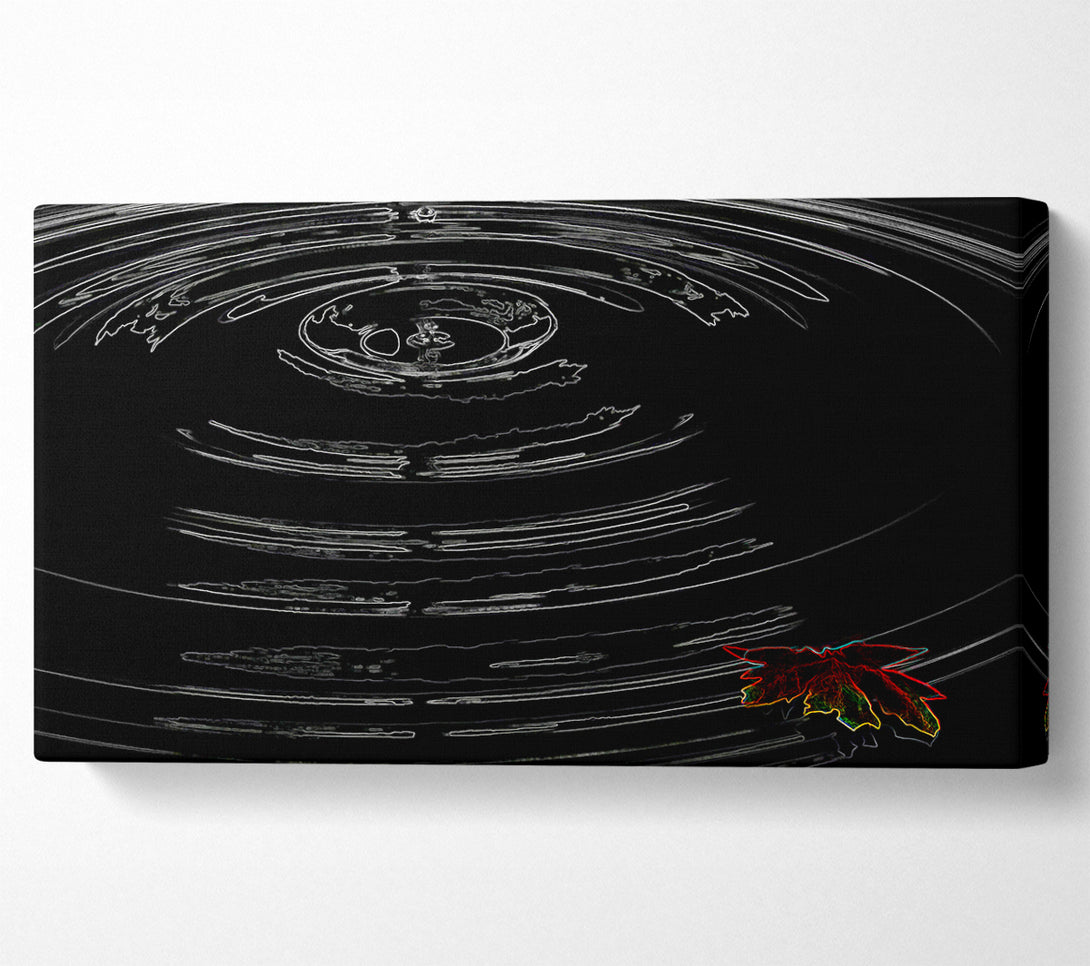  A Canvas Print of Ripples Canvas Print