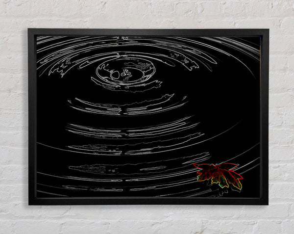 Ripples Framed Print