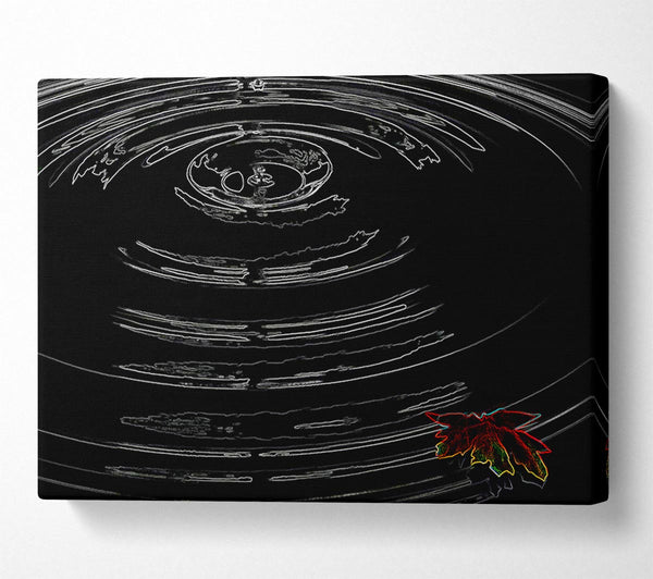  A Canvas Print of Ripples Canvas Print