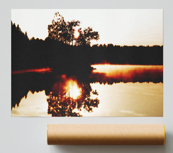 River Reflections Giclee Print