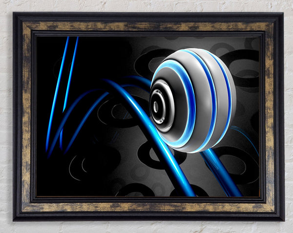 Roller Coaster Framed Print