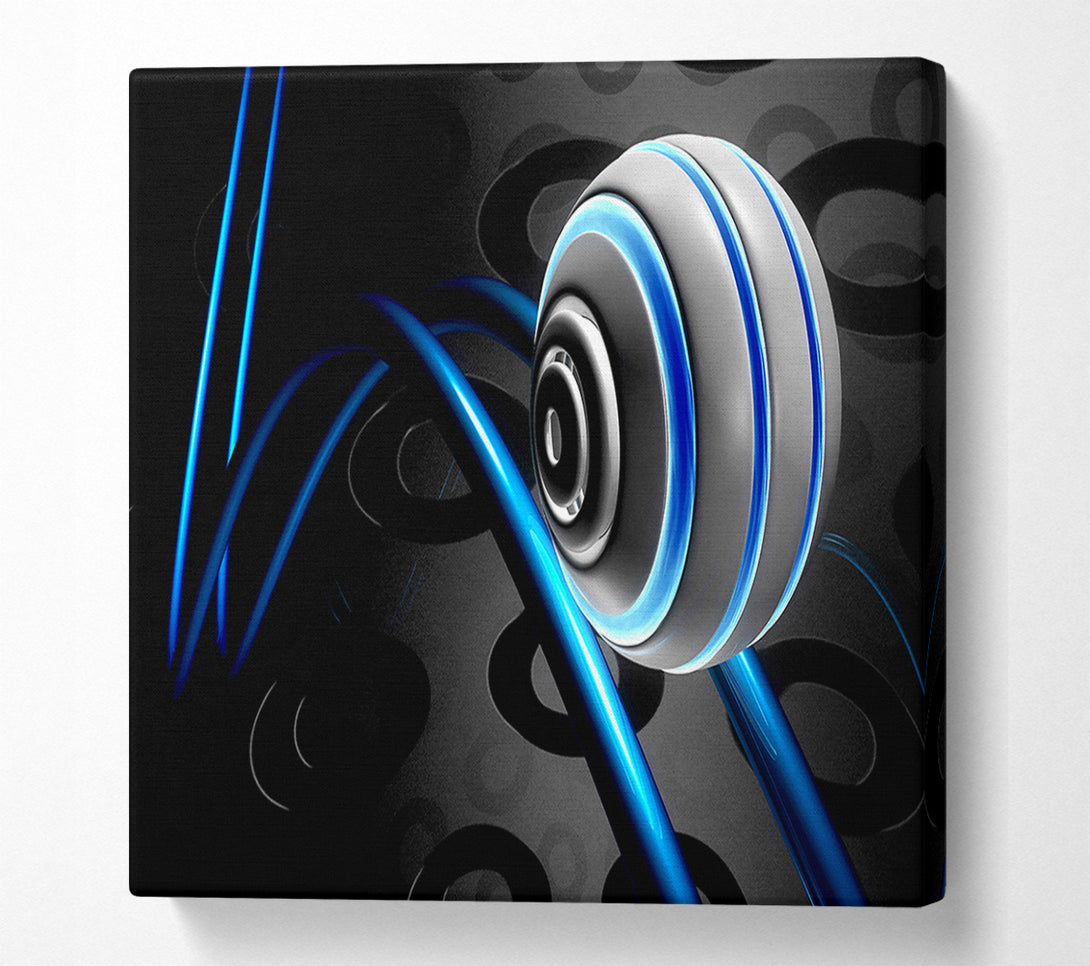  A Canvas Print of Roller Coaster Canvas Wall Art