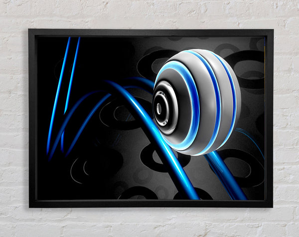 Roller Coaster Framed Print
