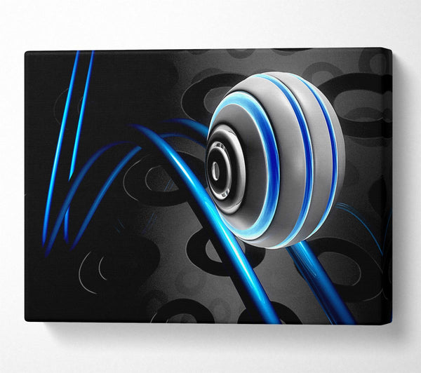  A Canvas Print of Roller Coaster Canvas Wall Art