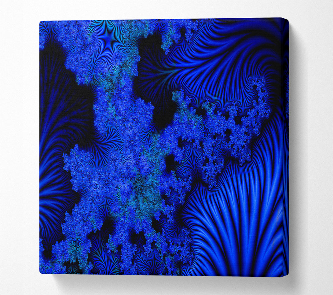  A Canvas Print of Sea Bed Of Blue Canvas Art