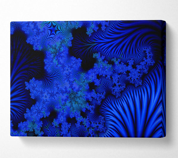  A Canvas Print of Sea Bed Of Blue Canvas Art