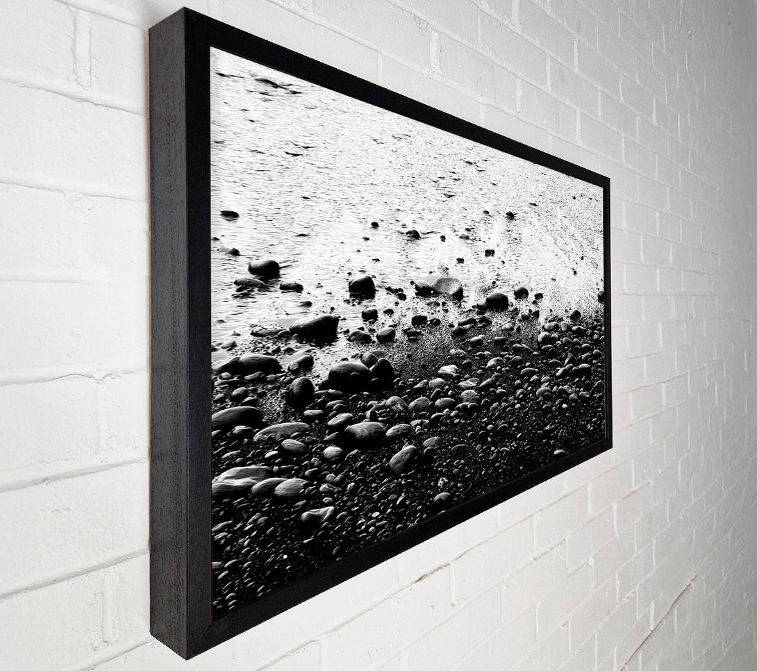  A Canvas Print of Seashore Pebbles Canvas Print