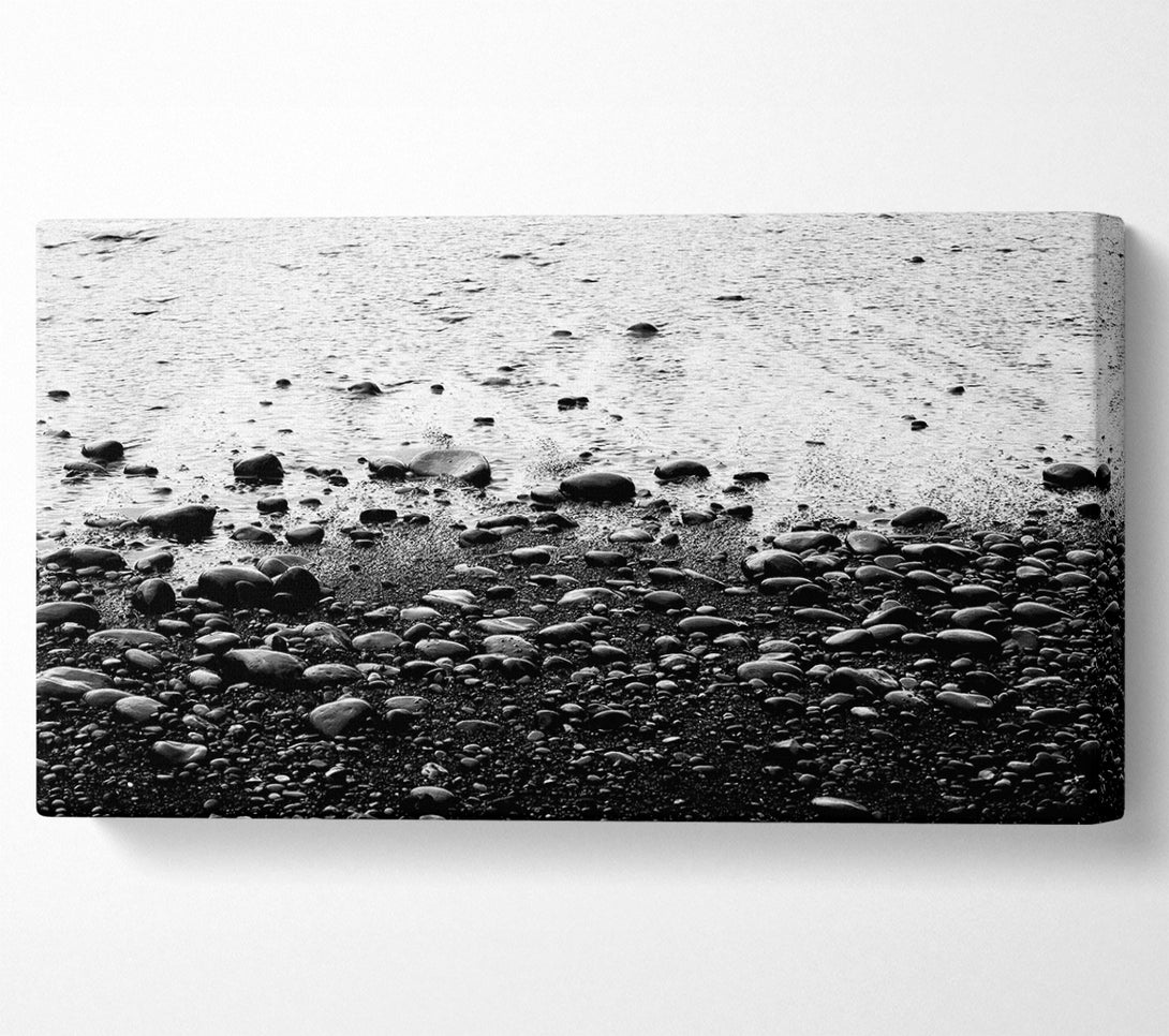  A Canvas Print of Seashore Pebbles Canvas Print
