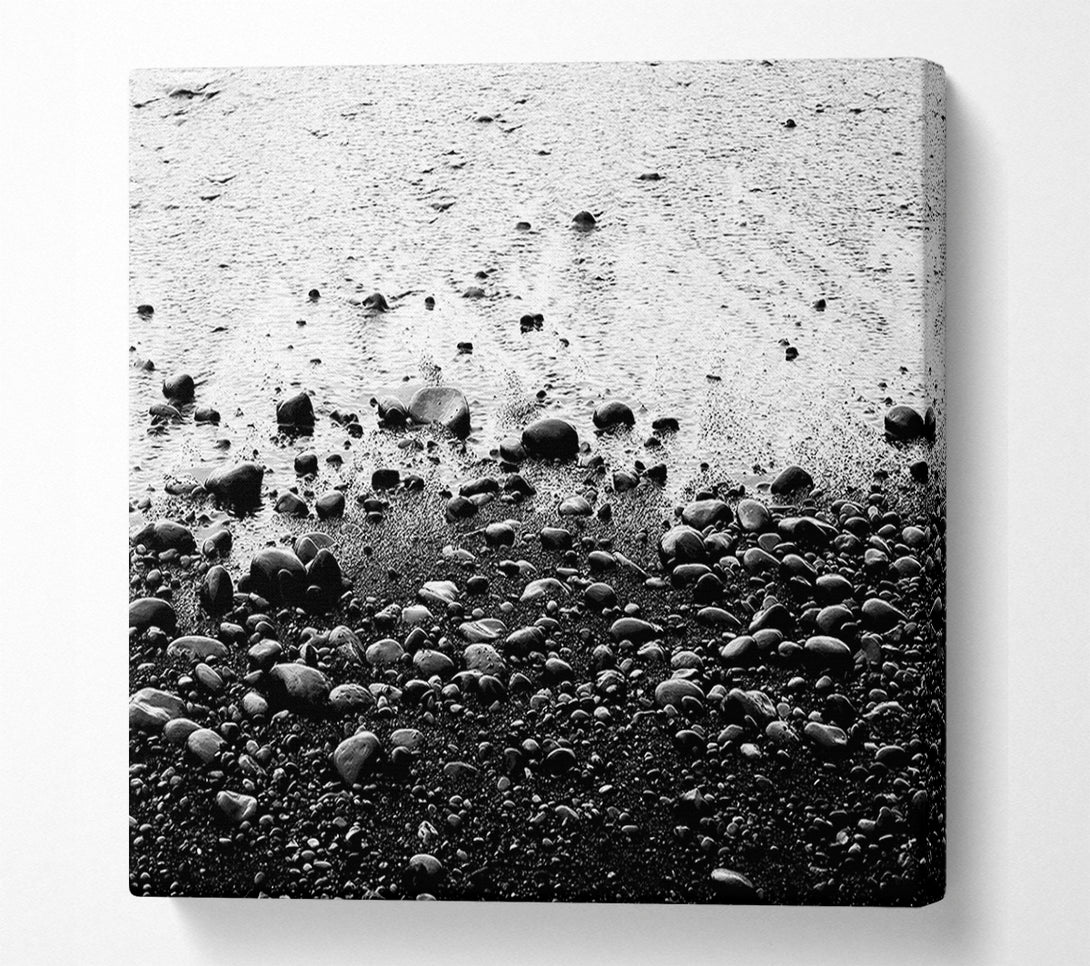  A Canvas Print of Seashore Pebbles Canvas Print