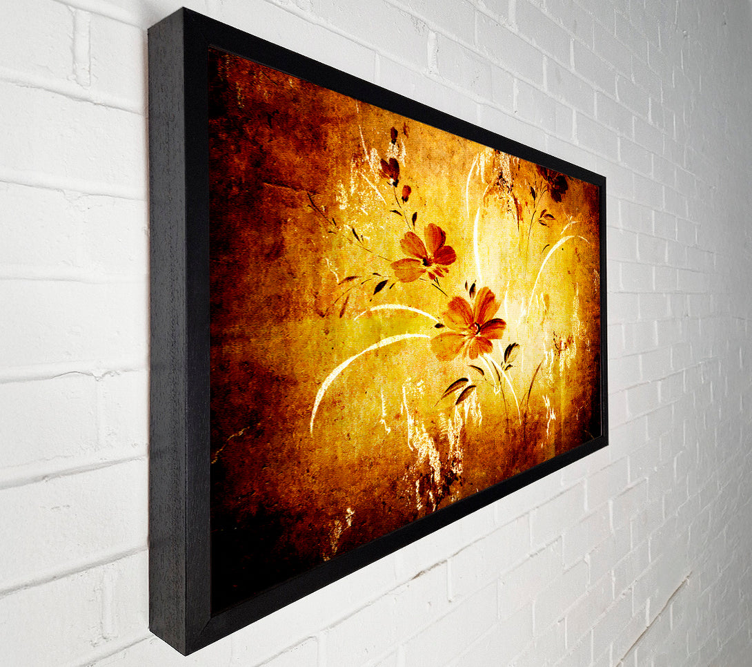  A Canvas Print of Shower Of Golden Light Canvas Print