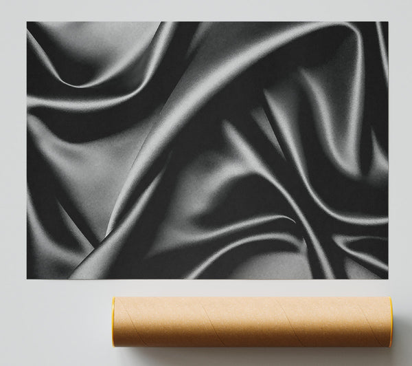 Silk Black Print