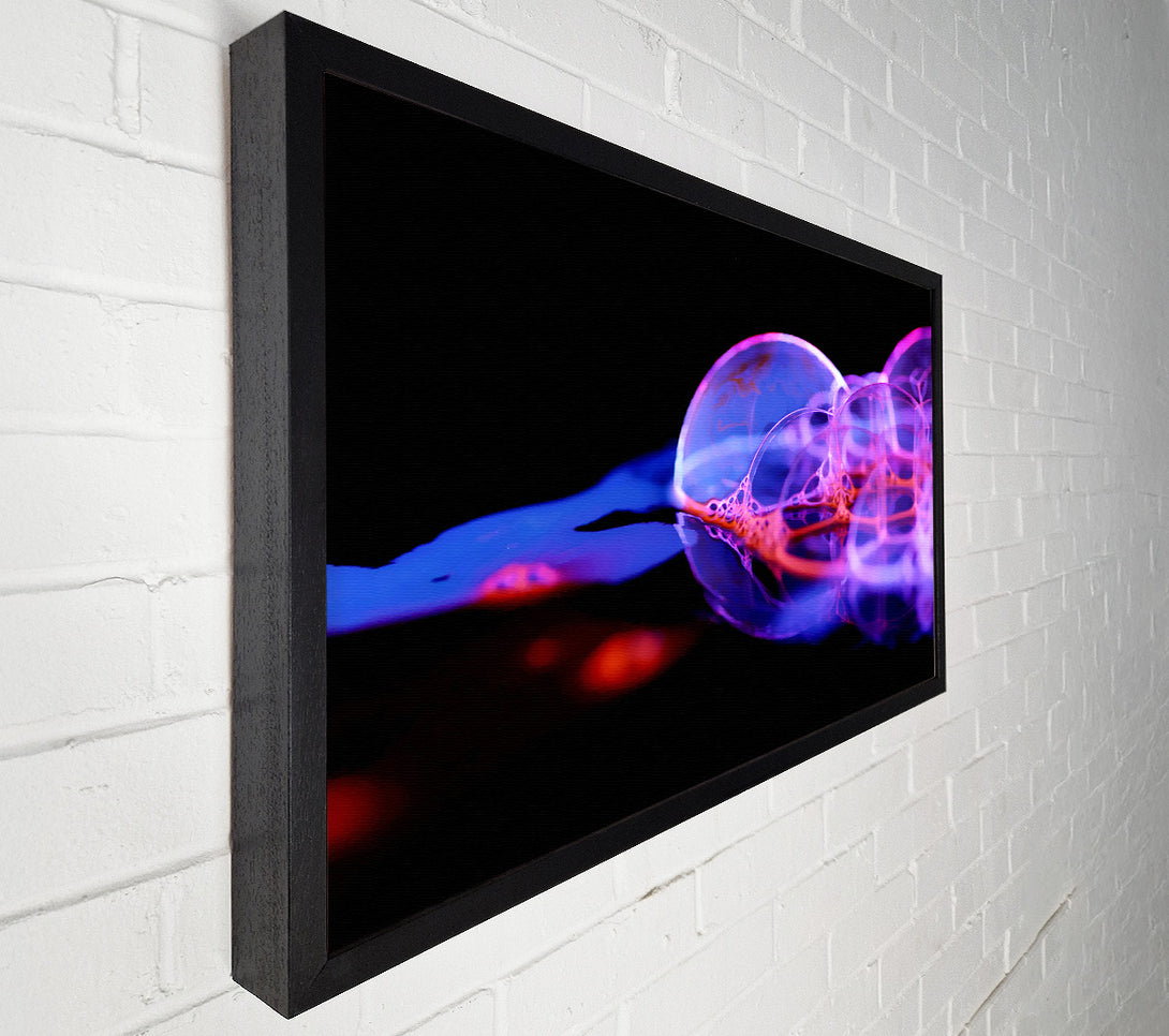  A Canvas Print of Silk Bubble Flow Canvas Print