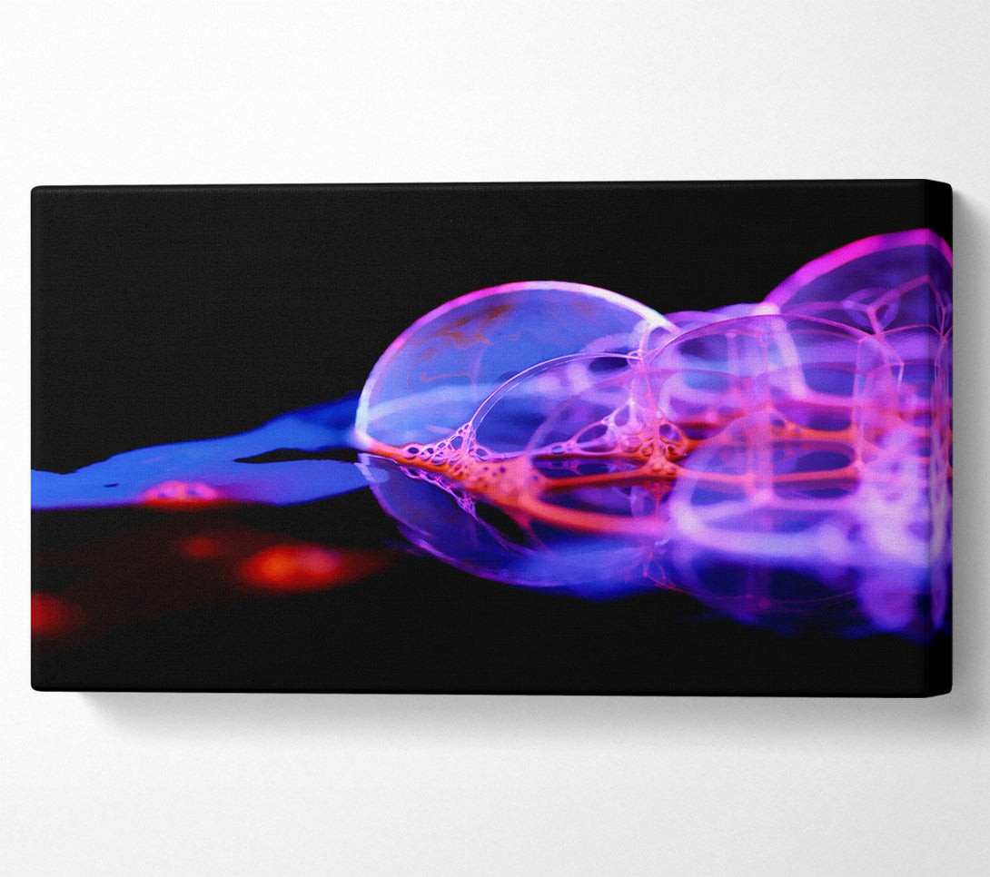  A Canvas Print of Silk Bubble Flow Canvas Print
