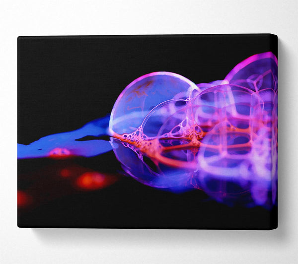  A Canvas Print of Silk Bubble Flow Canvas Print