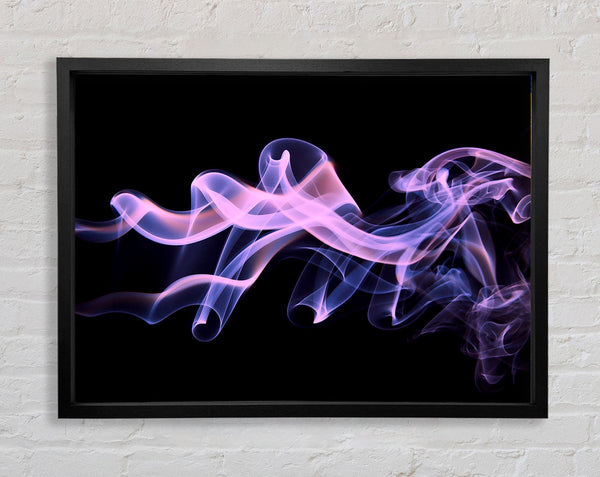 Smoke Pinks Framed Print