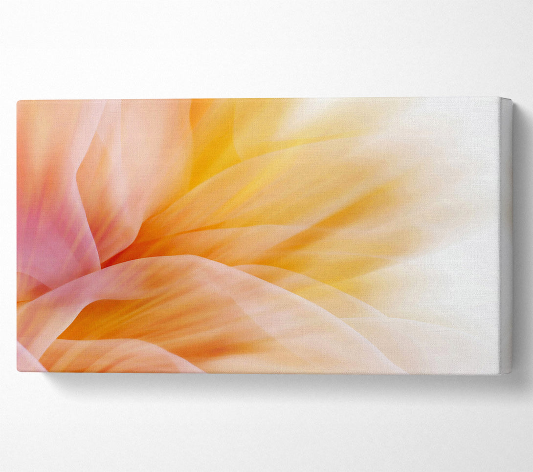  A Canvas Print of Soft Silk Reflections Canvas Print