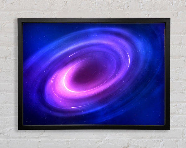Space Vortex Framed Print